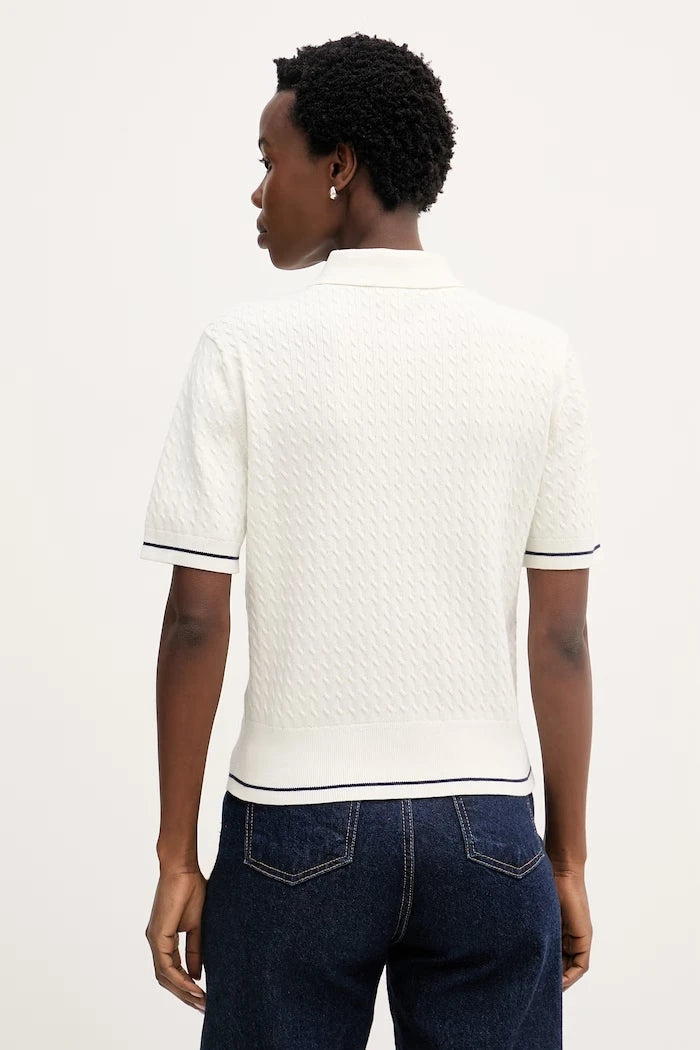 Calvin Klein Jeans Yakalı Polo Tişört Kadın