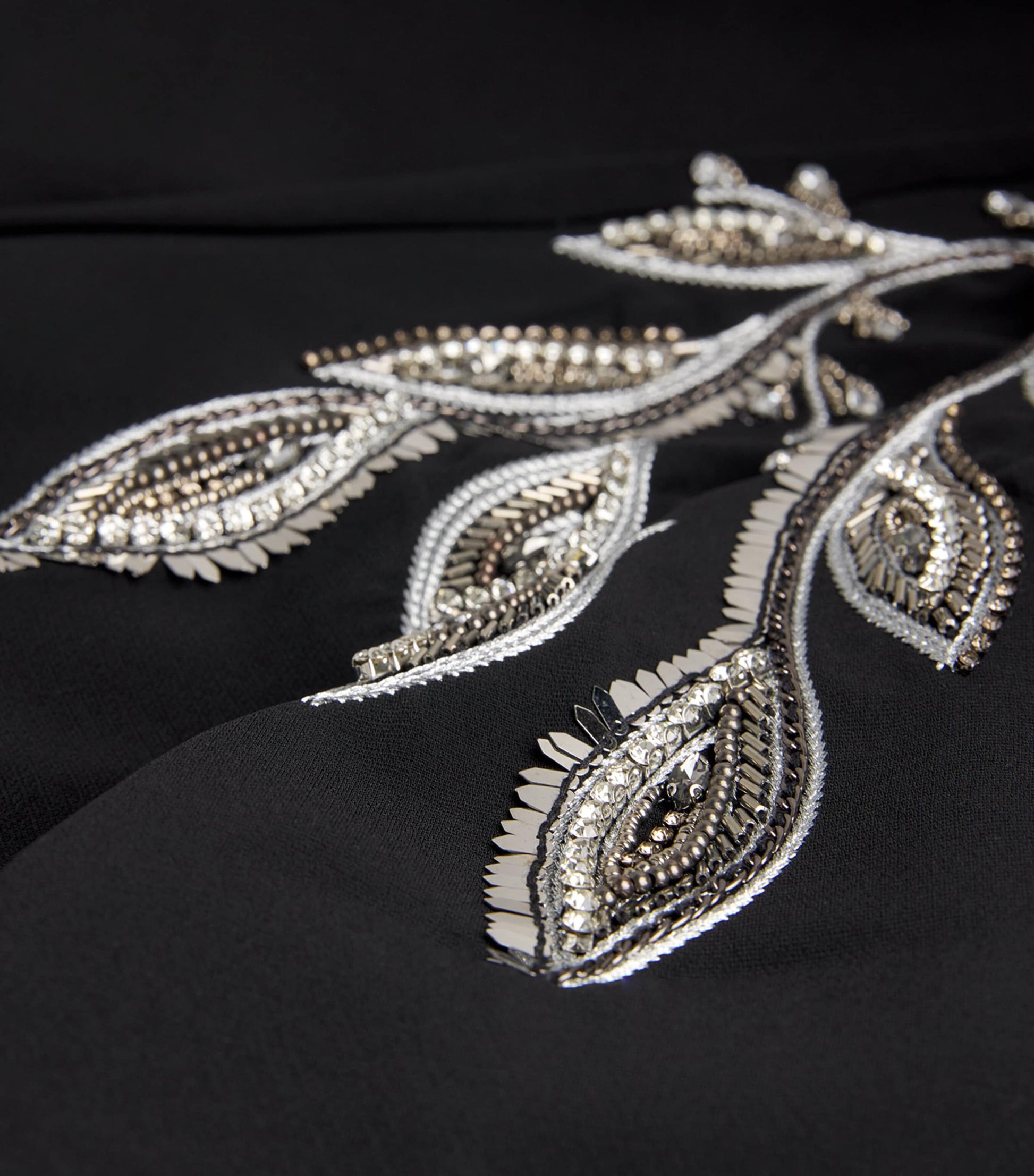 Cinq A Sept Black Embellished Kerry Trousers