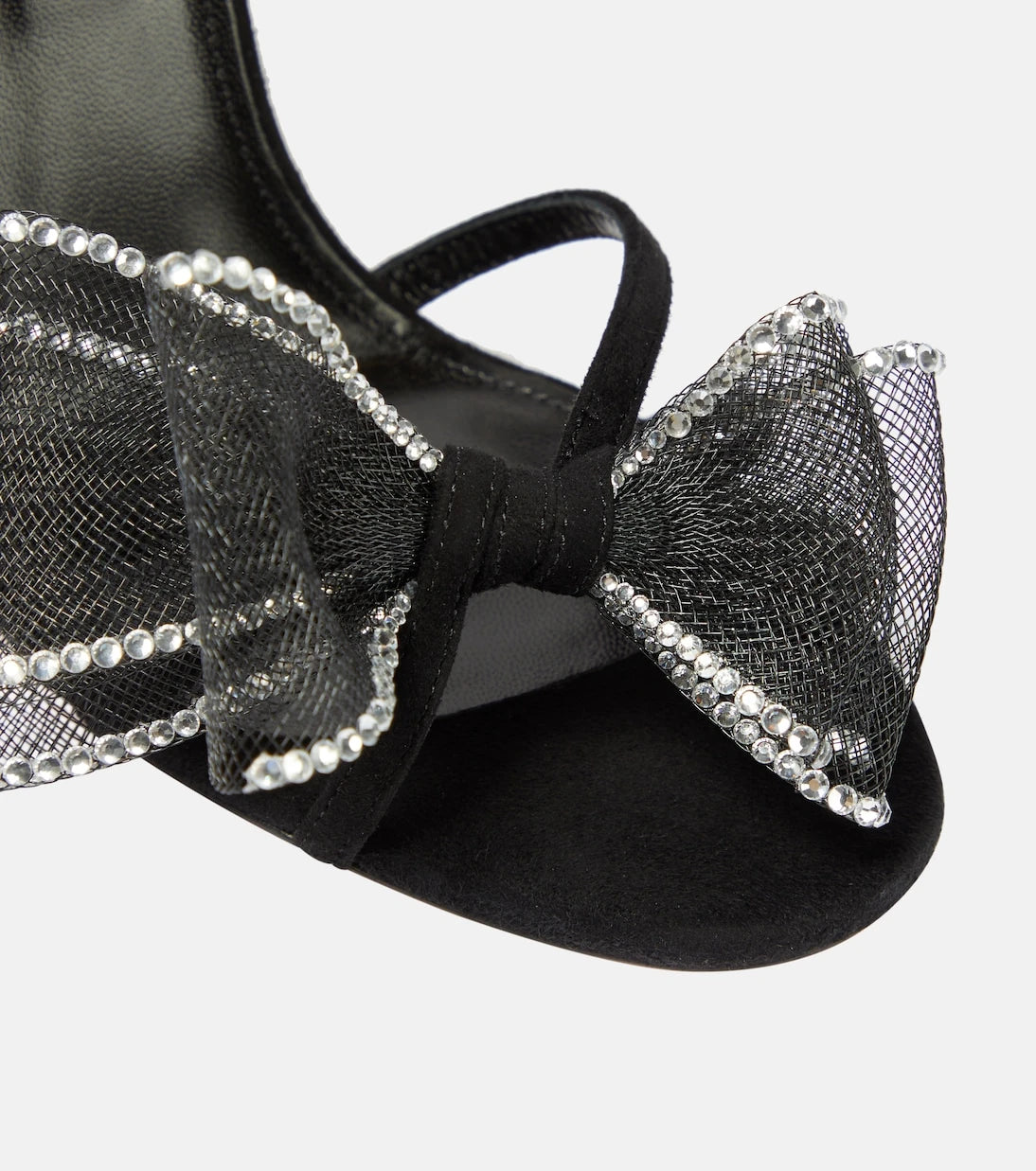 Aquazzura - Reve embellished suede sandals