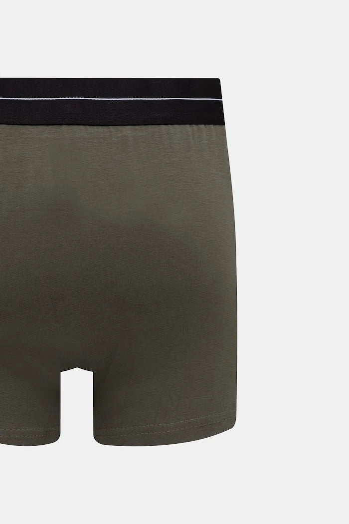 Karl Lagerfeld erkek pamuk ve elastanlı dar boxer 3'lü