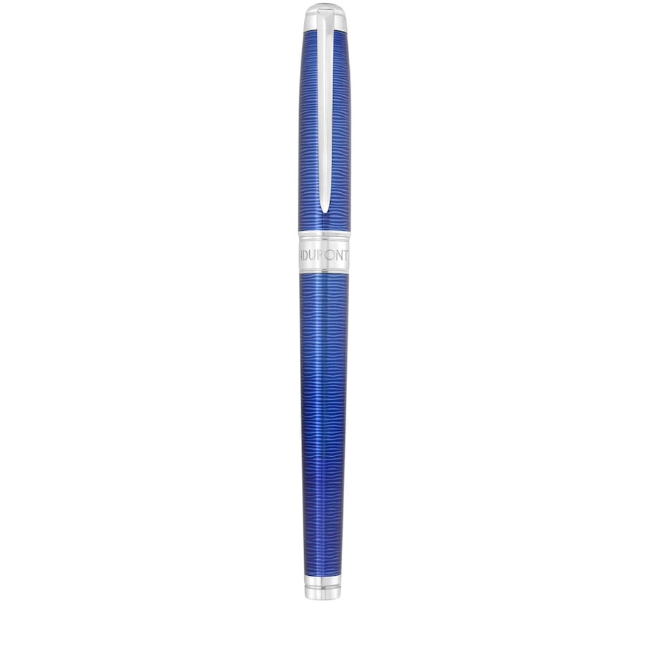 Gulf Stream Line D Eternity Rollerball Pen BLUE & PALLADIUM