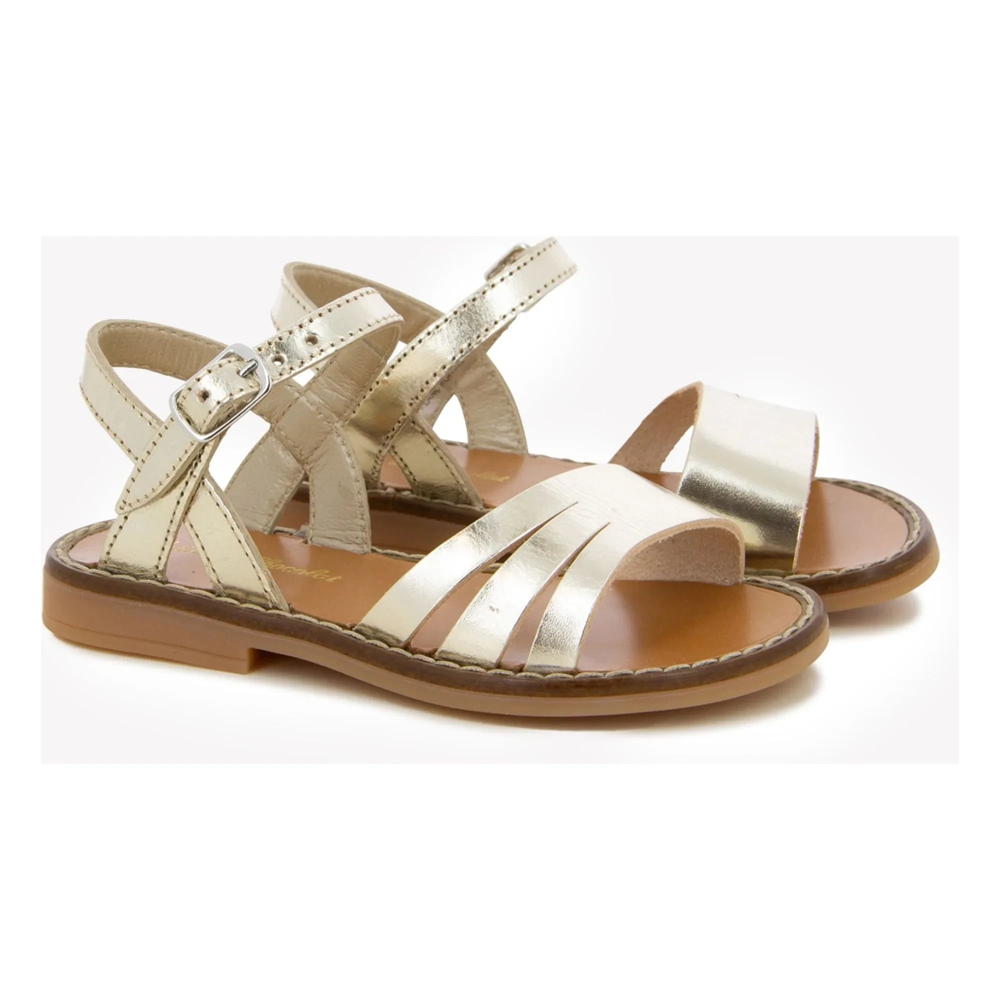 Tartine et Chocolat - Bando sandals | Gold