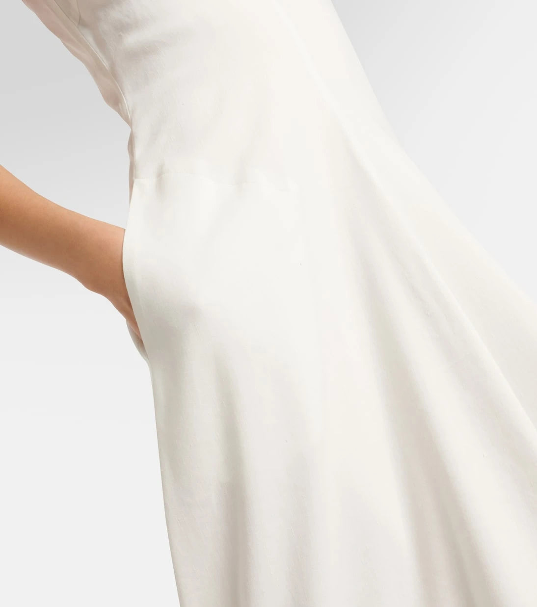 Proenza Schouler - Ruby linen-blend midi dress