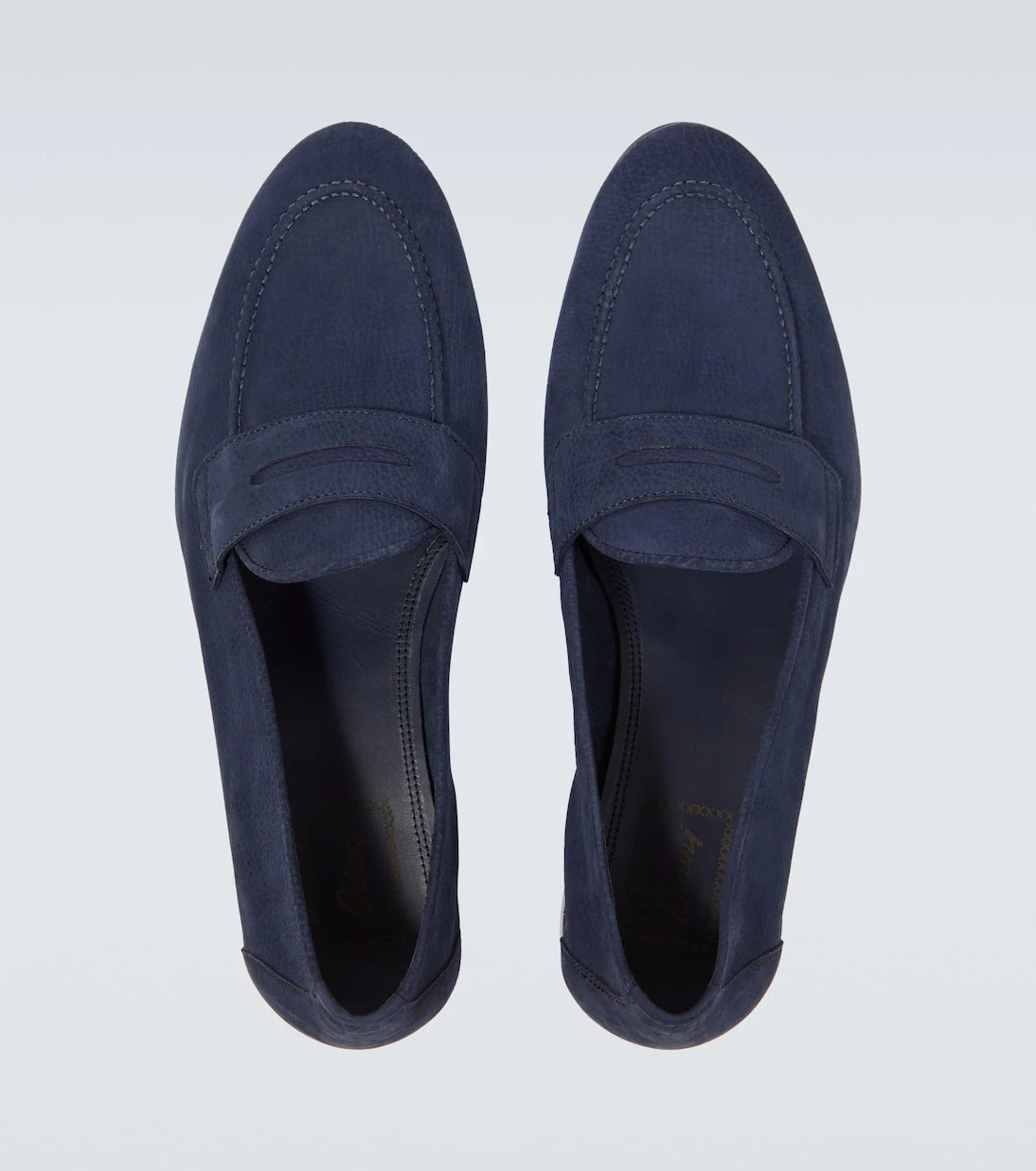 Brioni - Appia leather penny loafers