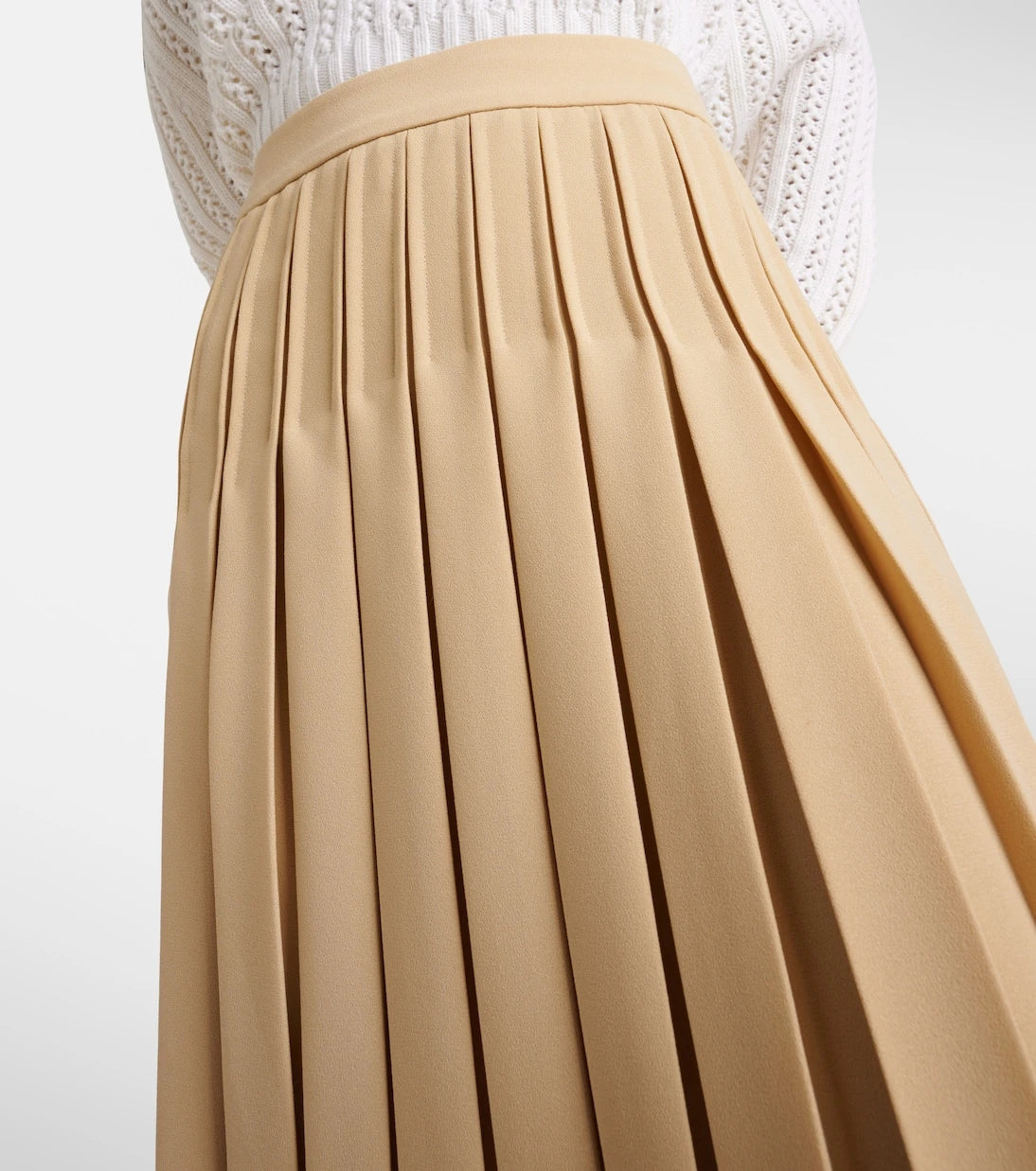Max Mara - Luisa pleated midi skirt