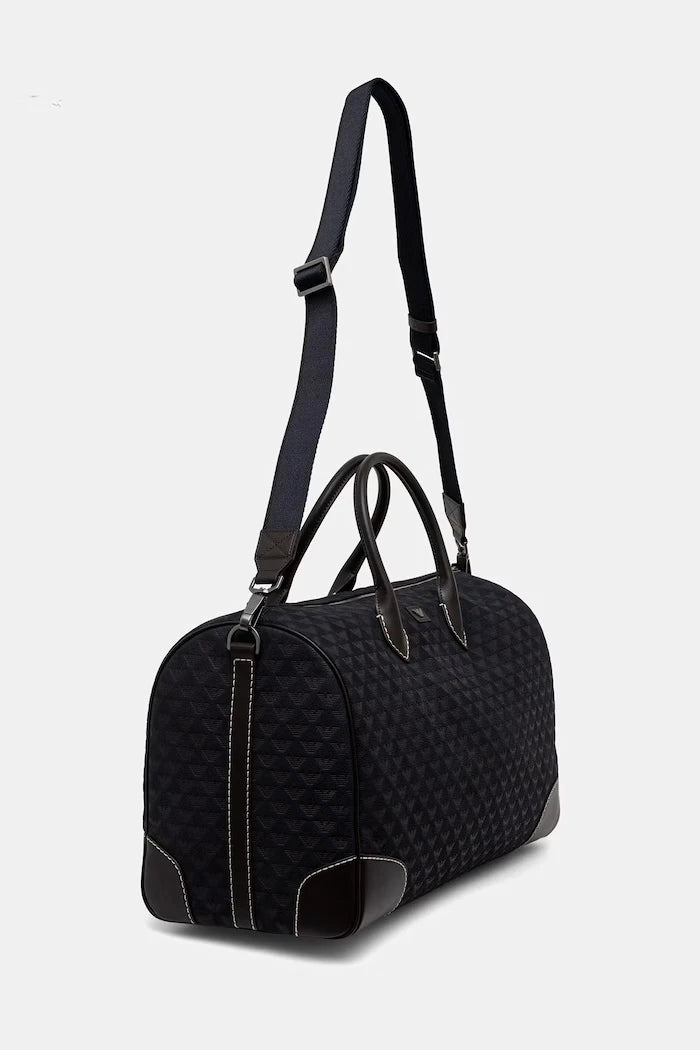 Emporio Armani erkek deri seyahat çantası