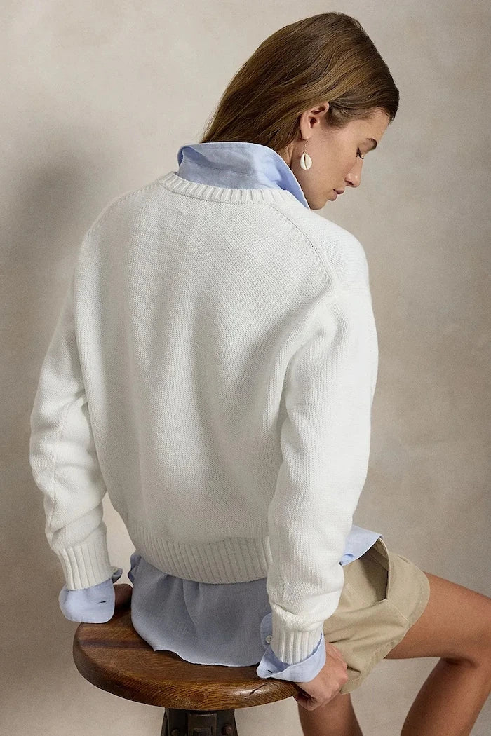 Polo Ralph Lauren пуловер дамски от памук