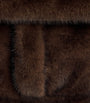 Brown Faux Fur Coat
