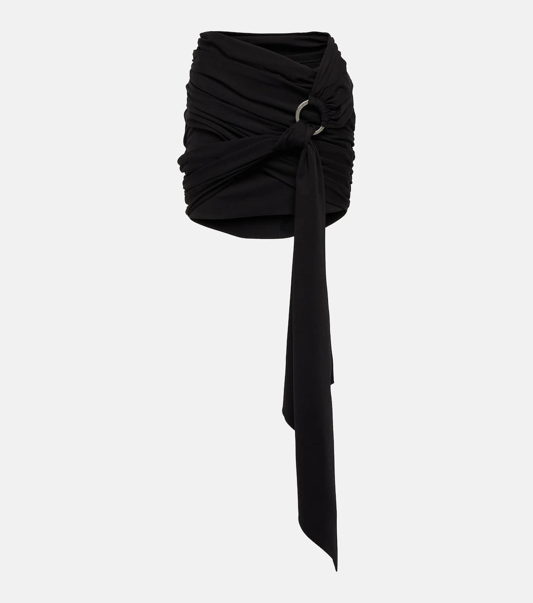 The Attico - Fran technical jersey miniskirt