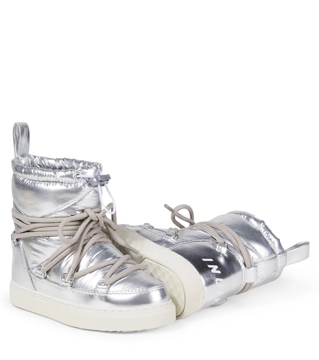 Inuikii Kids - Metallic leather snow boots
