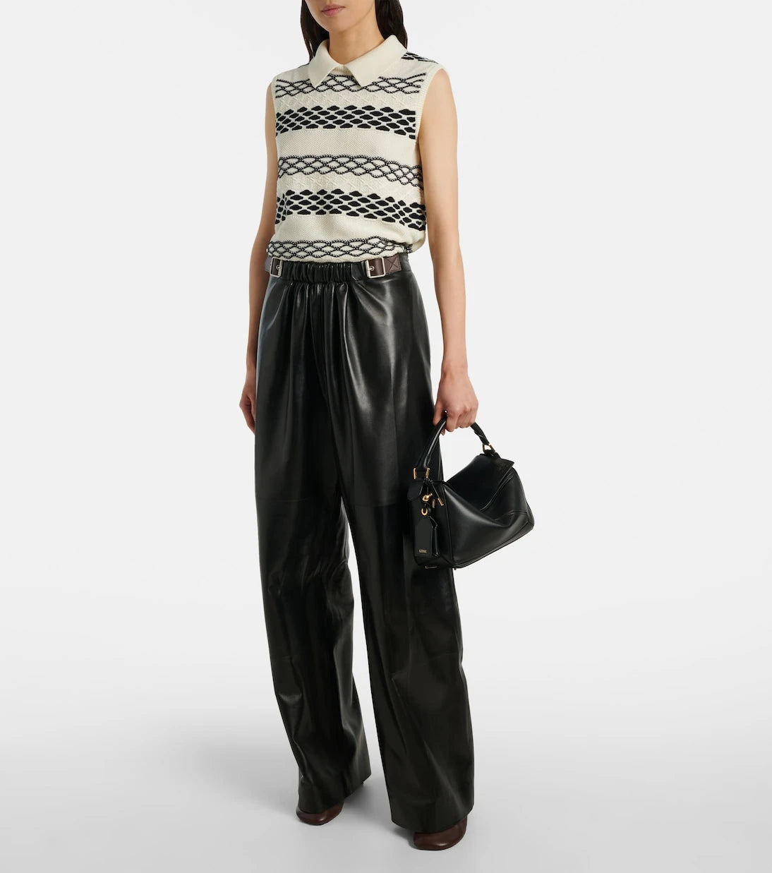 Loewe - Featherlight Puzzle Large tote bag