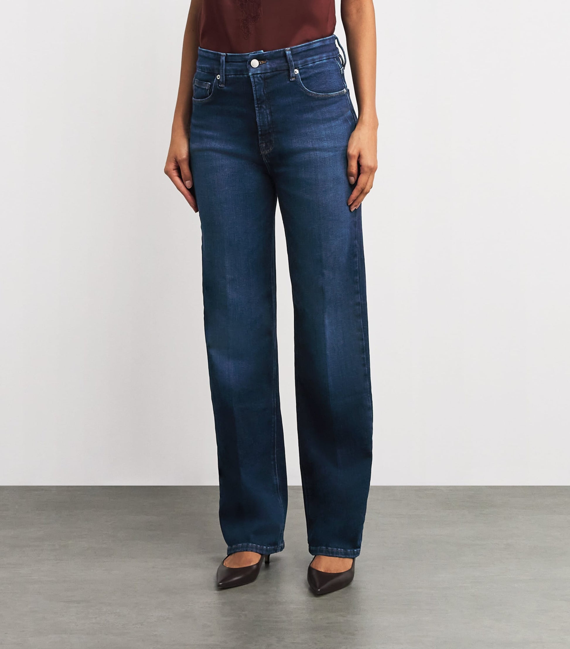 Soft Tech Good True Straight Jeans 572 INDIGO
