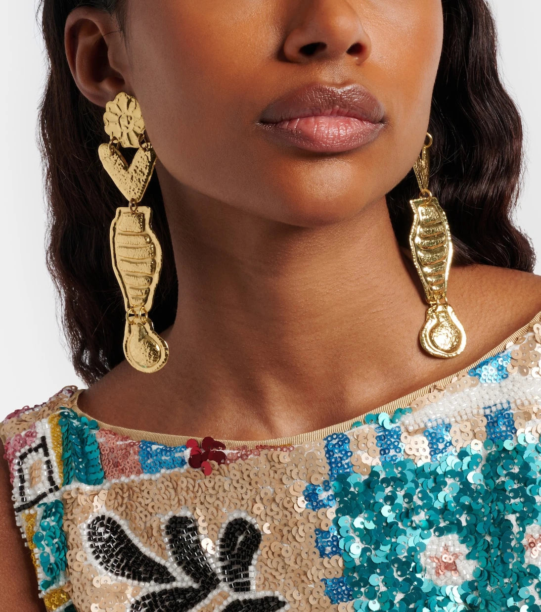 Alémais - Le Jardin drop earrings