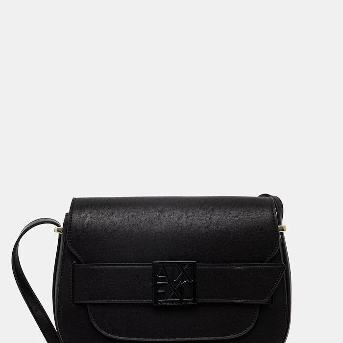 Armani Exchange kadın suni deri crossbody çanta