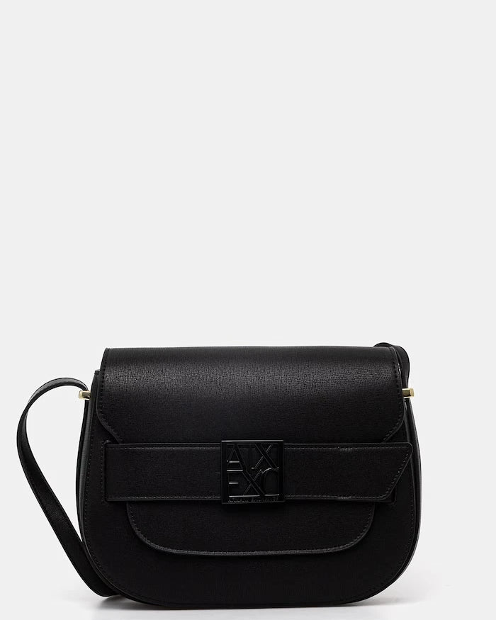 Armani Exchange kadın suni deri crossbody çanta