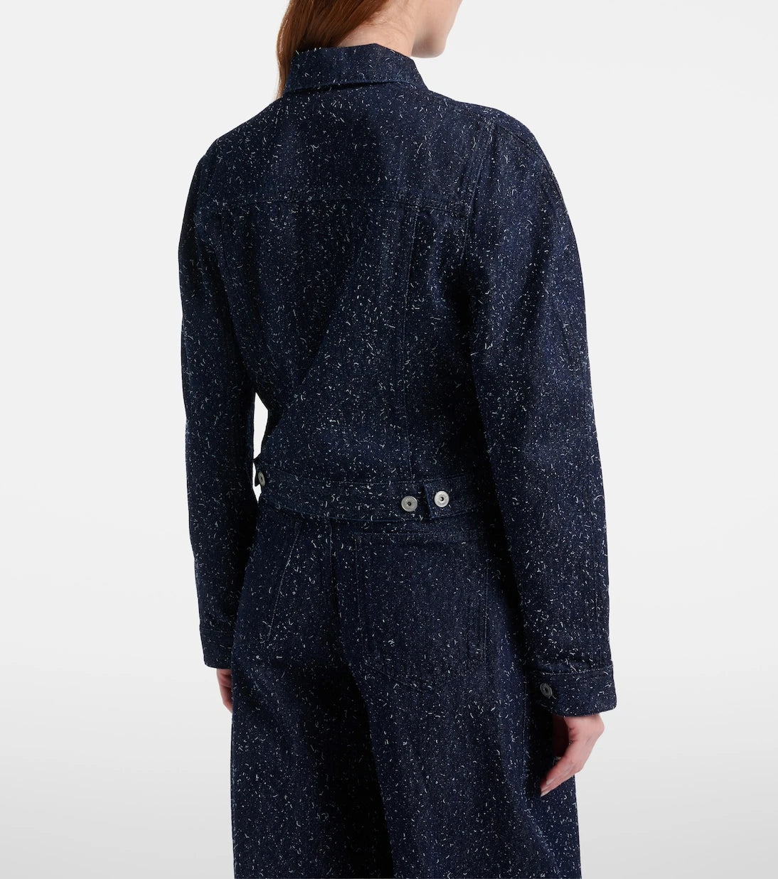 Jacquemus - Ovalo de-Nîmes embroidered denim jacket