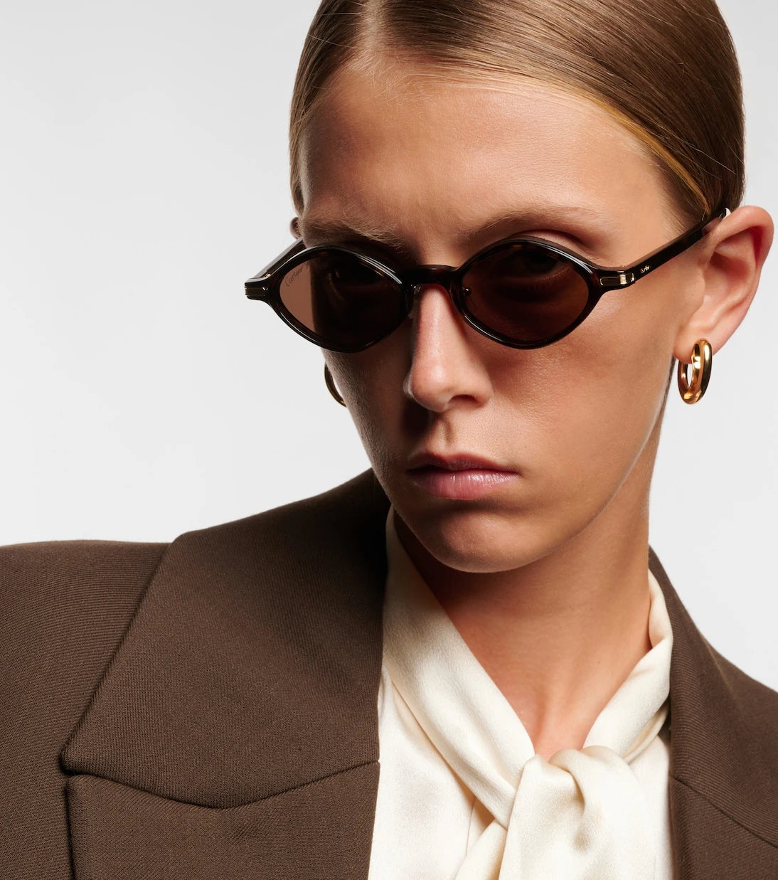 Cartier Eyewear Collection - Première De Cartier oval sunglasses