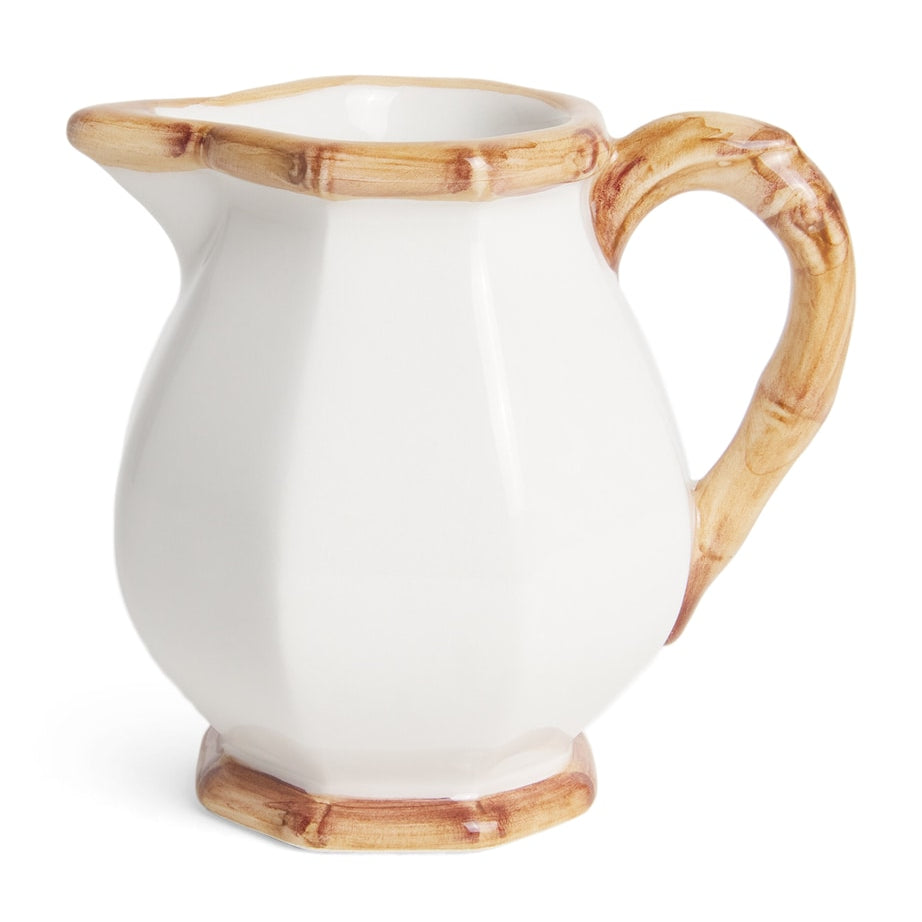 Ceramic Bamboo Milk Jug