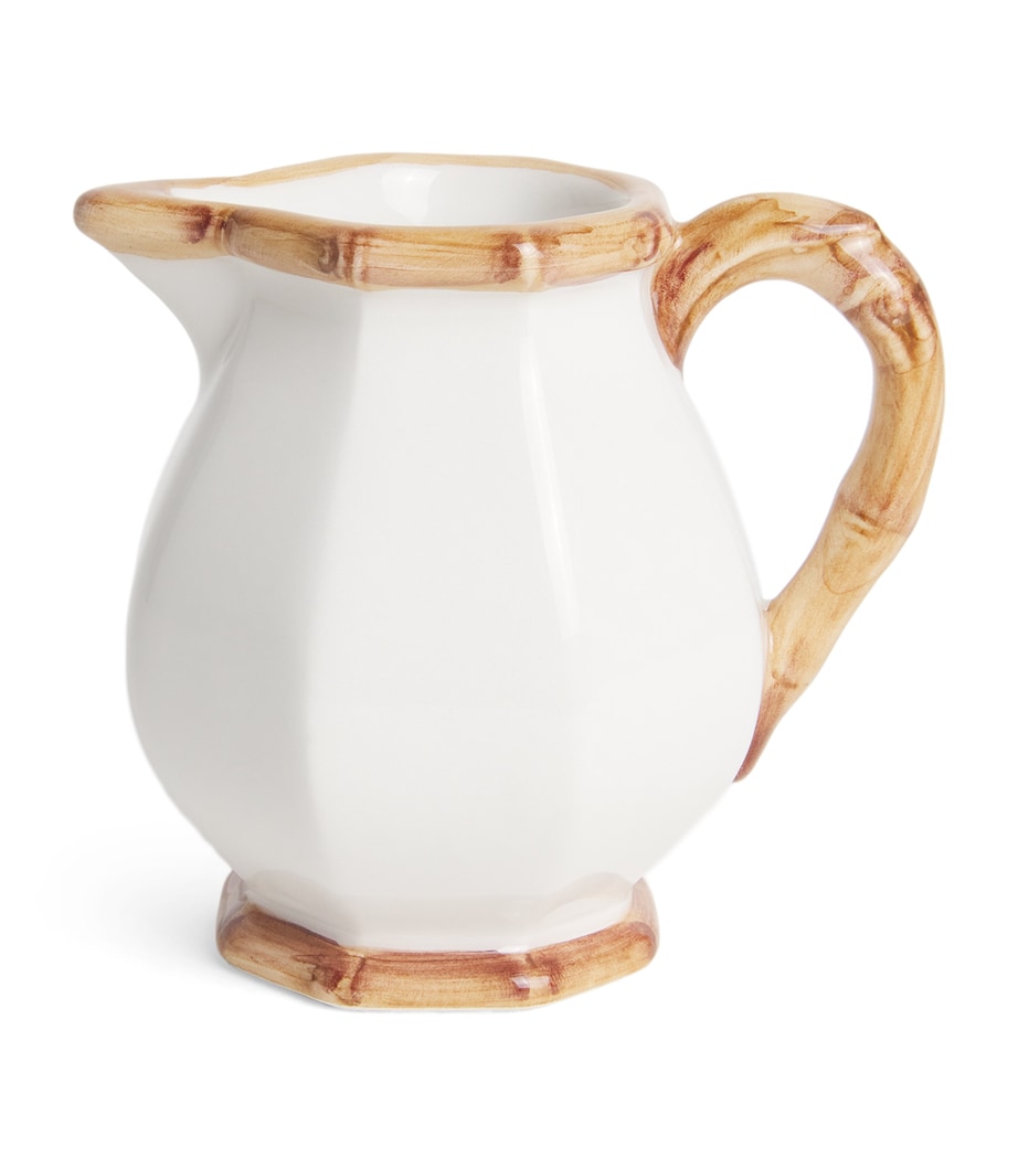 Ceramic Bamboo Milk Jug