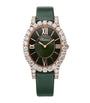 Medium Rose Gold and Diamond Heure du Diamant Oval Watch