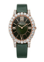 Medium Rose Gold and Diamond Heure du Diamant Oval Watch