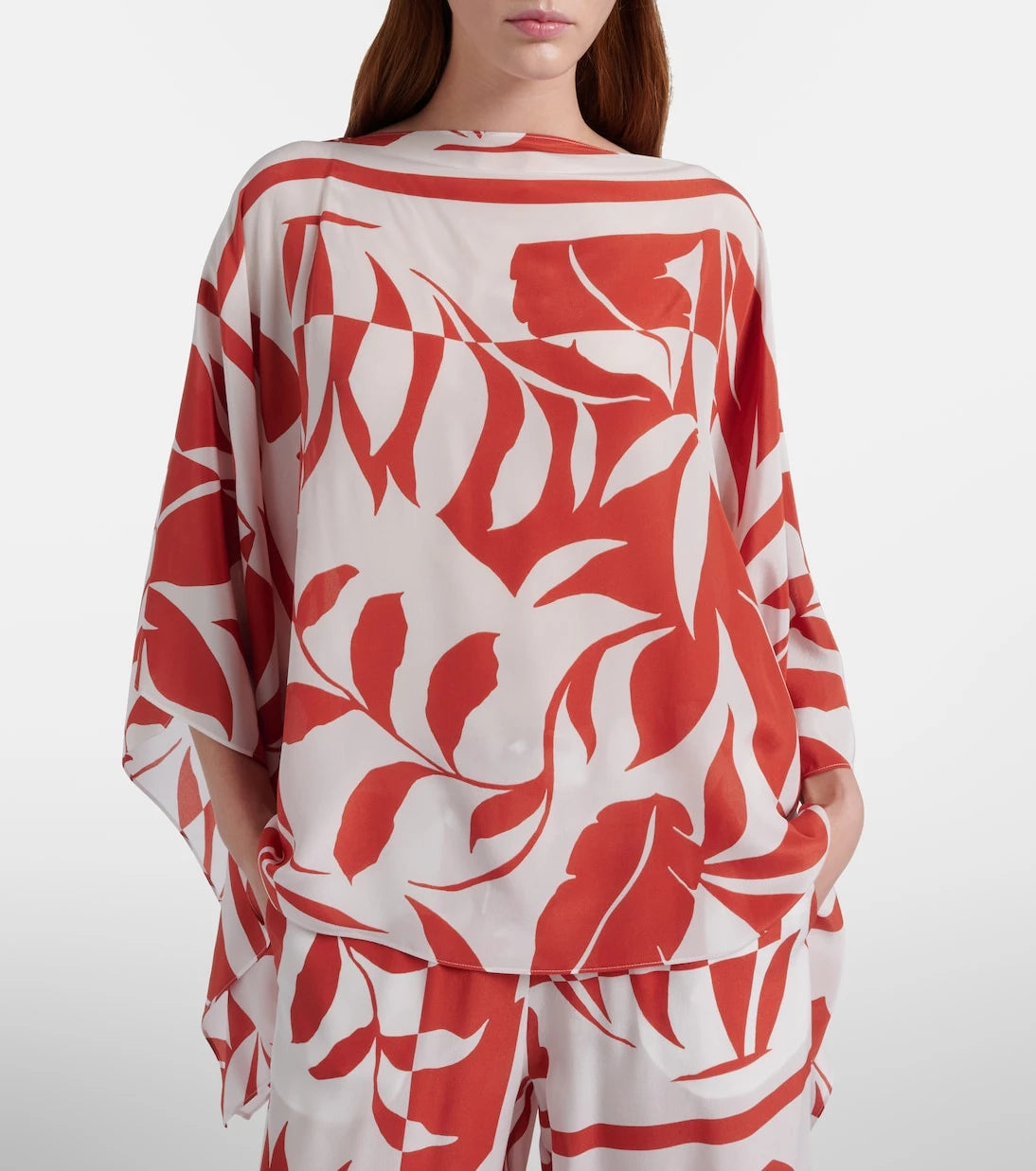 Max Mara - Tambuto printed silk blouse