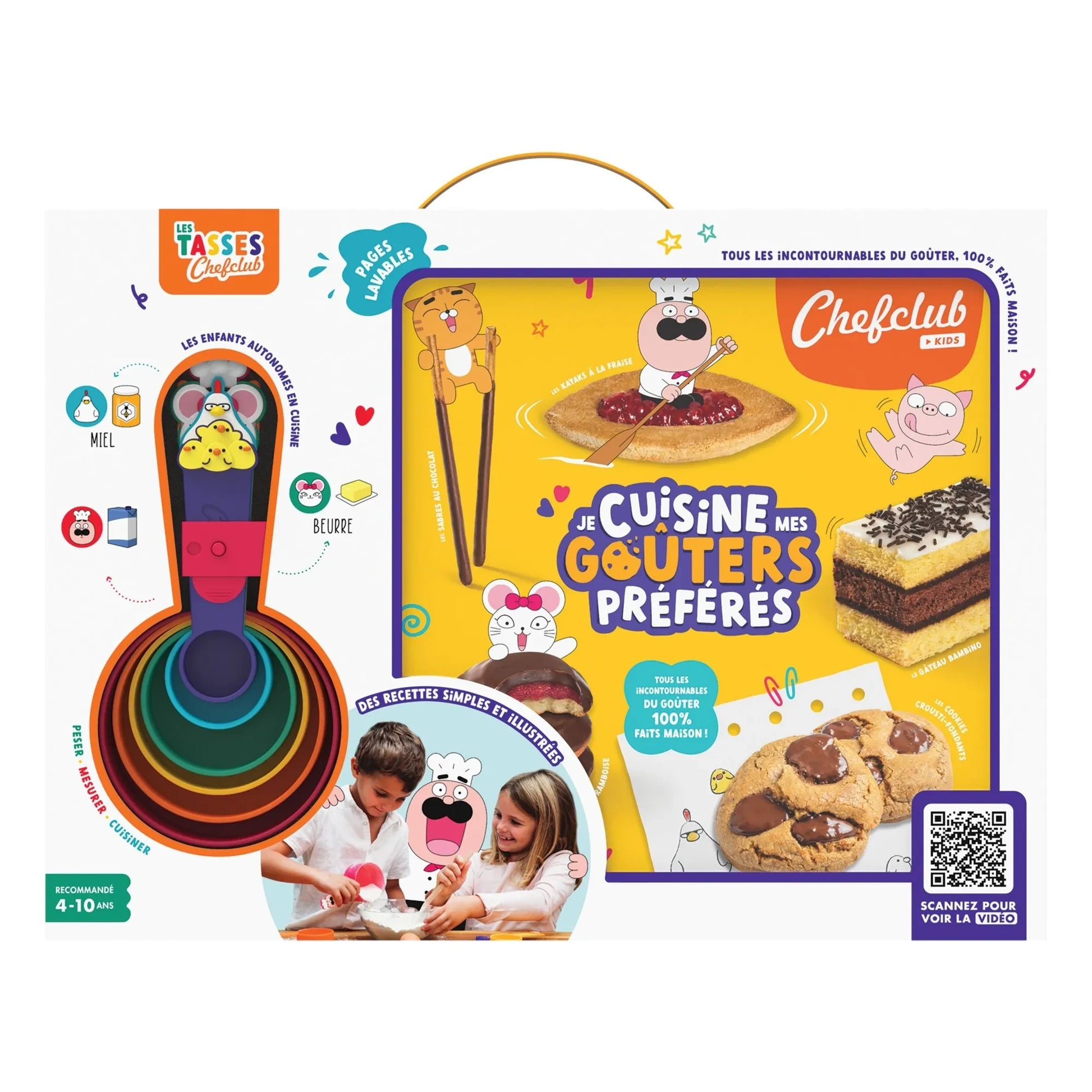 Chefclub - Coffret Je cuisine mes goûters préférés