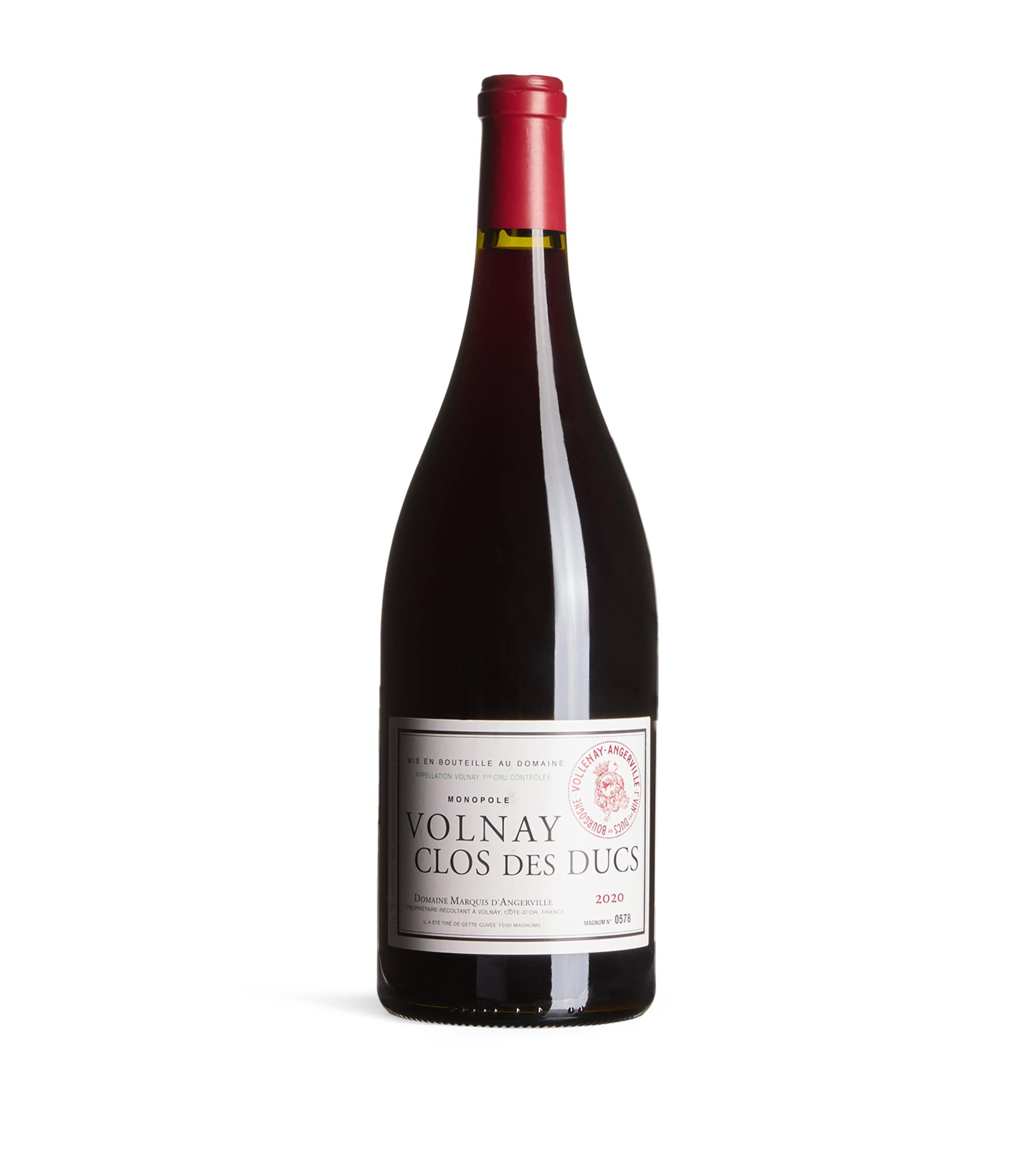 Domaine Marquis d'Angerville Clos des Ducs Volnay Premier Cru 2020 (150cl) - Burgundy, France