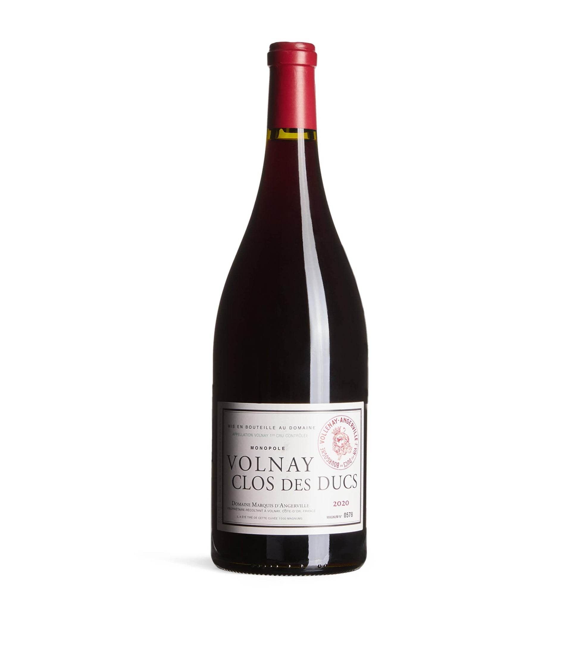 Domaine Marquis d'Angerville Clos des Ducs Volnay Premier Cru 2020 (150cl) - Burgundy, France