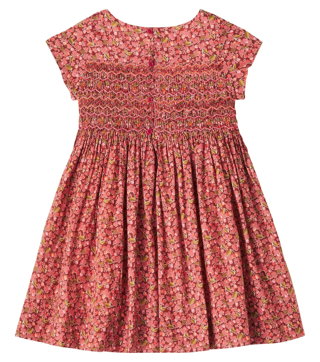 Bonpoint - Duchesse floral smocked dress