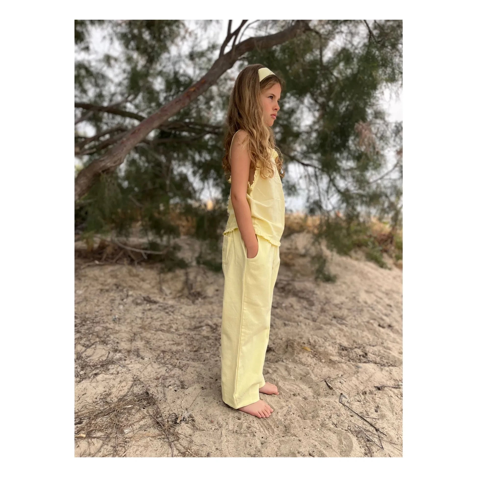 We Are Kids - Elia pants | Pale yellow