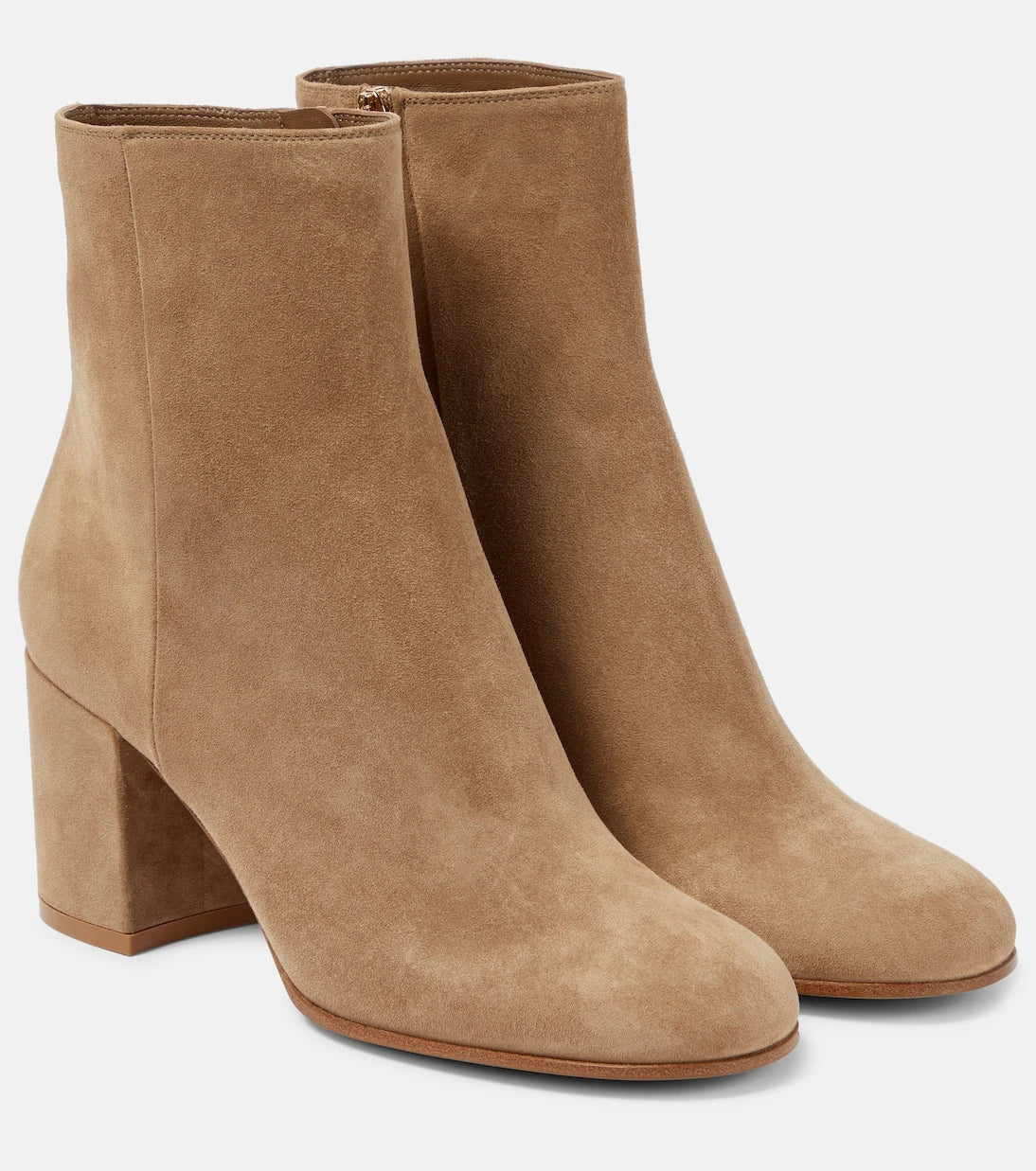 Gianvito Rossi - Joelle suede ankle boots