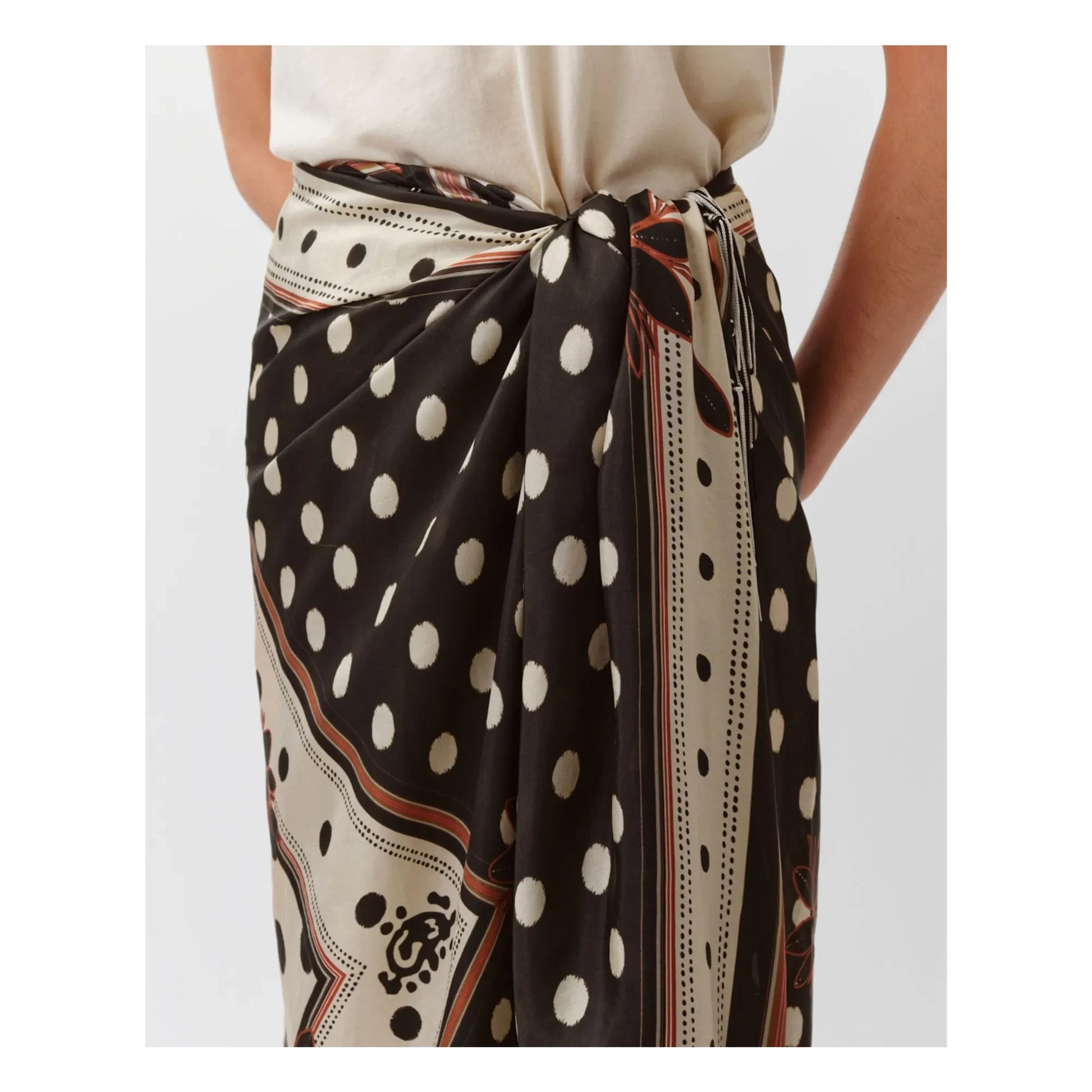 Diega - Pareo Silk | Ecru