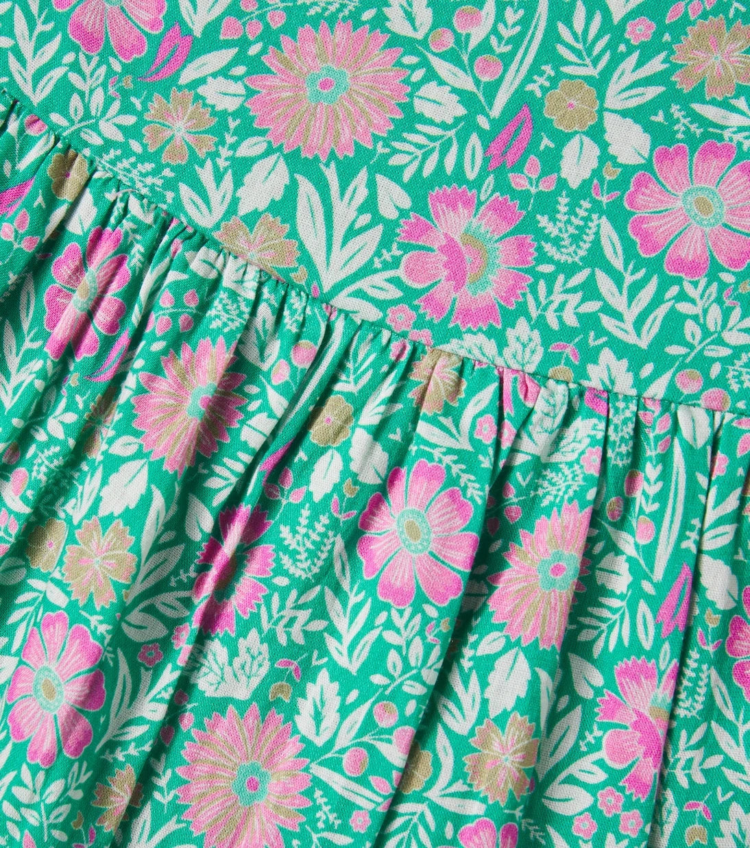 Bonton - Georgette floral cotton dress