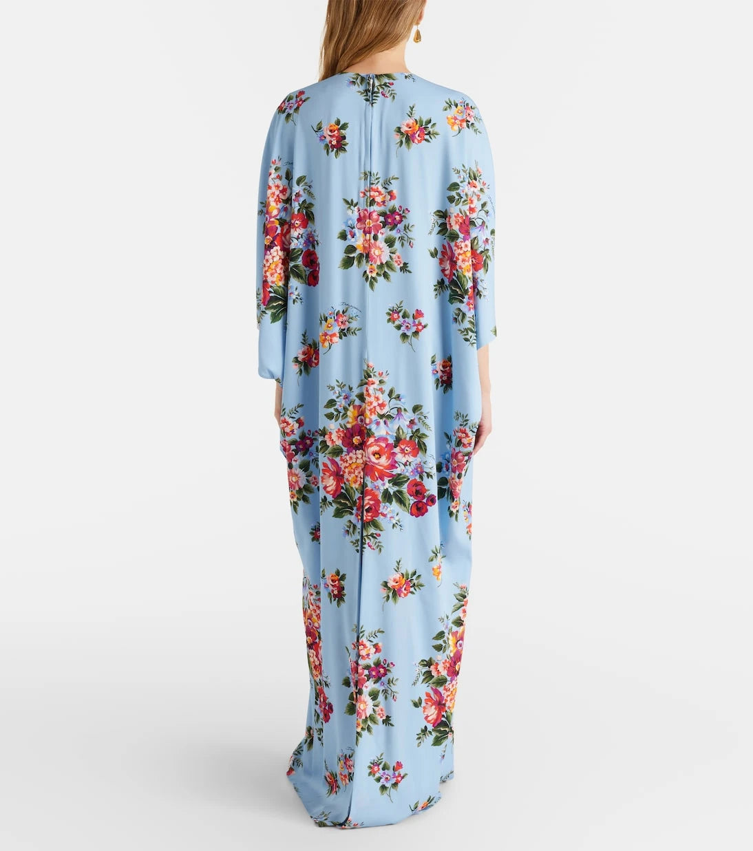 Dolce&Gabbana - Floral silk-blend kaftan