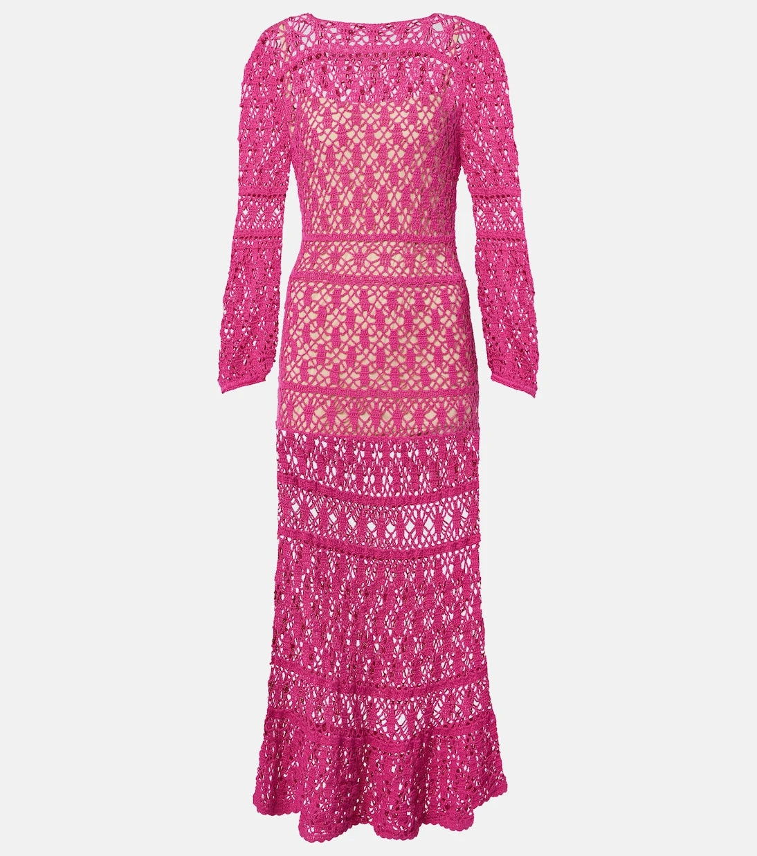 Anna Kosturova - Jennifer cotton crochet maxi dress