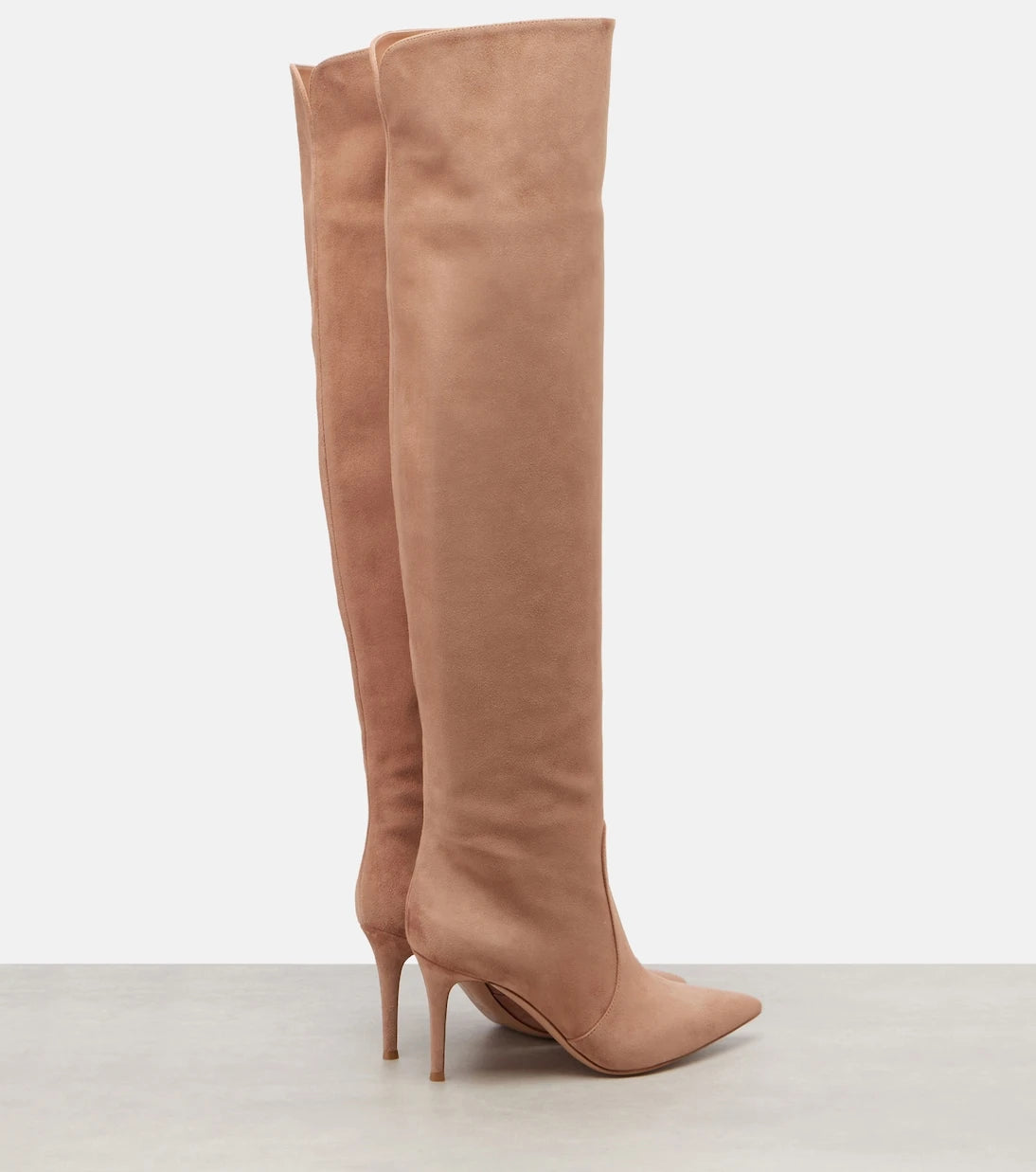 Gianvito Rossi - Hansen 85 leather knee-high boots
