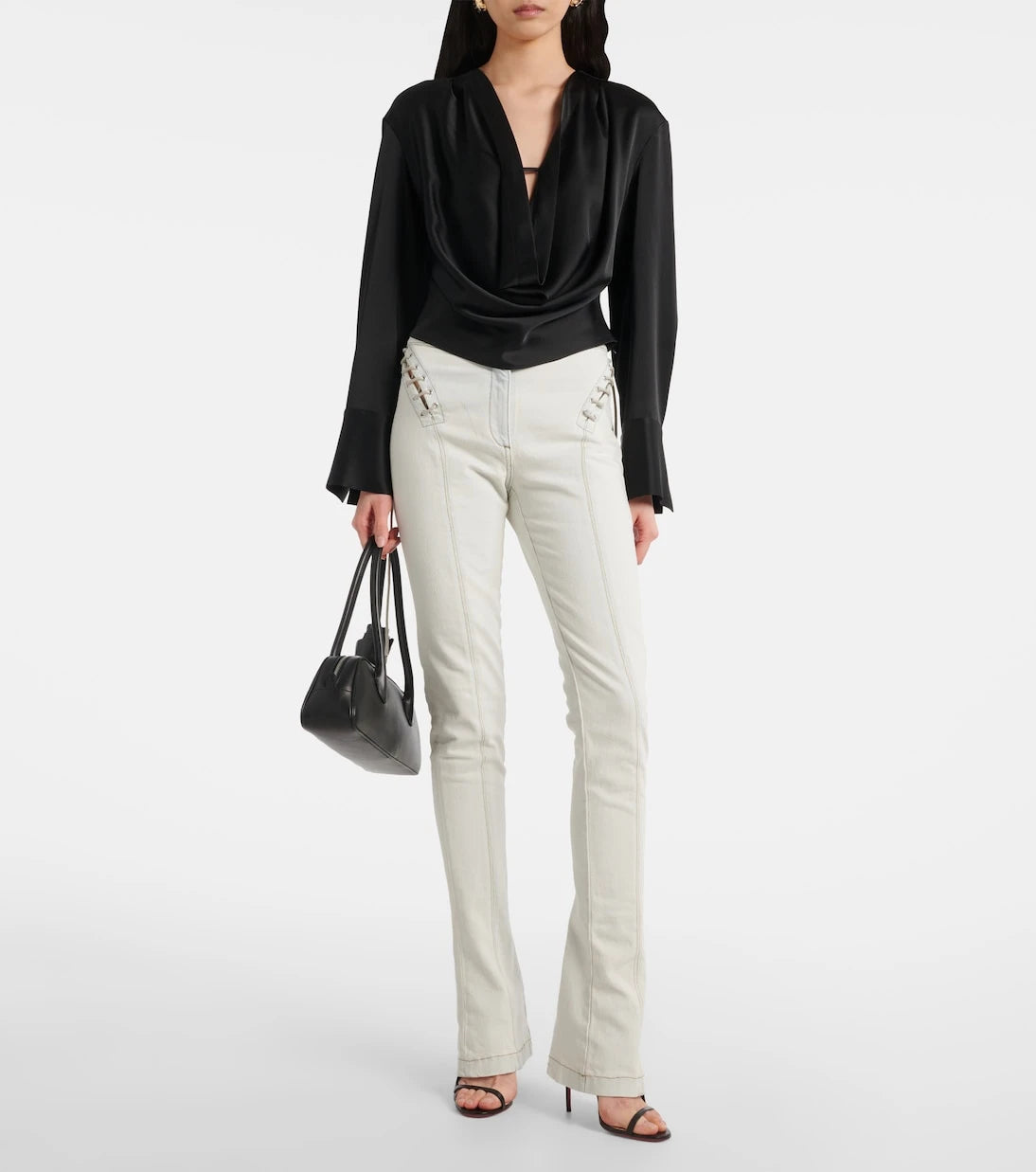 Blumarine - Mid-rise slim jeans