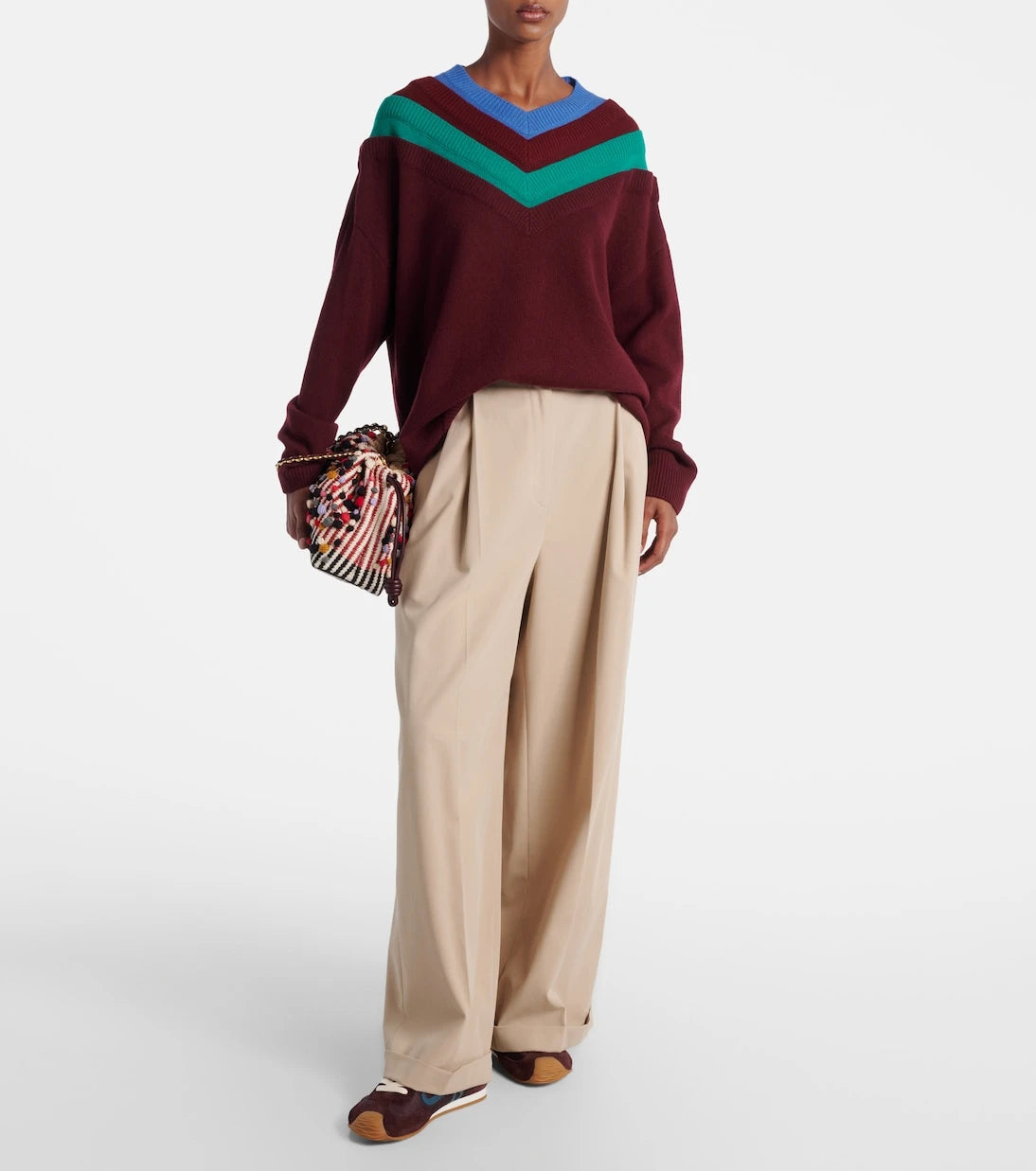Loewe - Trompe l'œil wool sweater