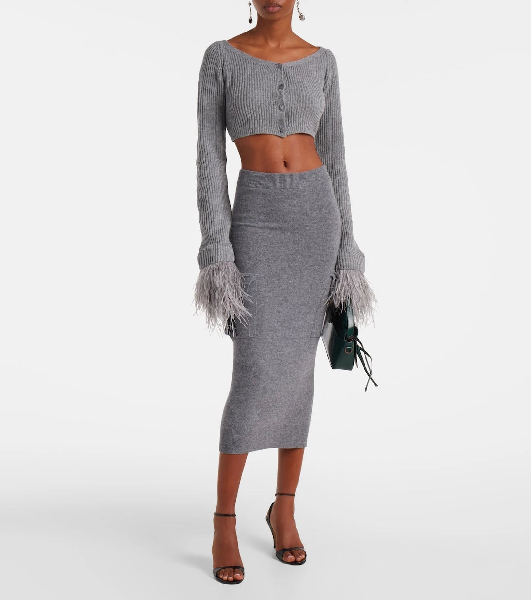 Blumarine - Wool pencil skirt