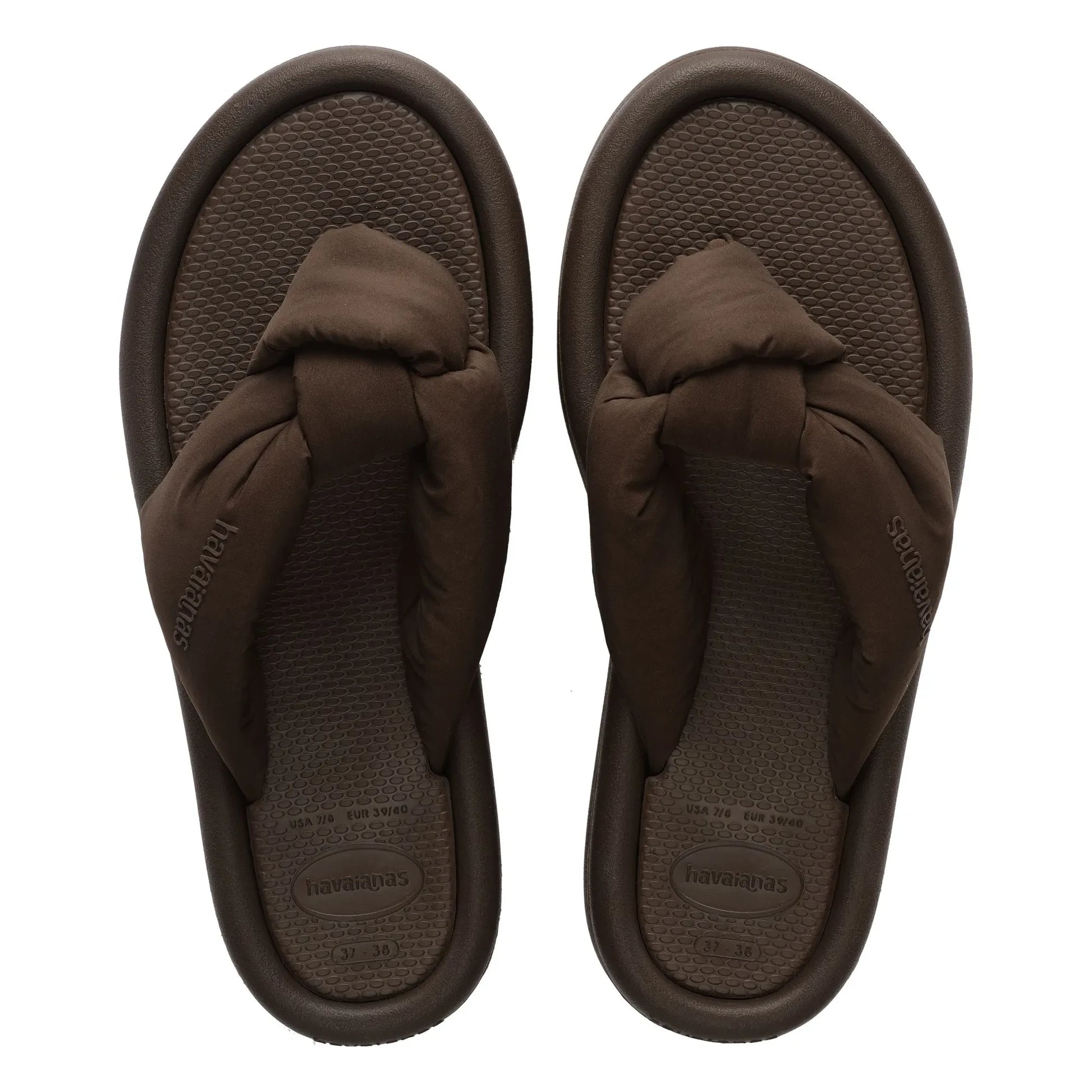 Havaianas - Over Puffed Up Flip Flops | Chocolate