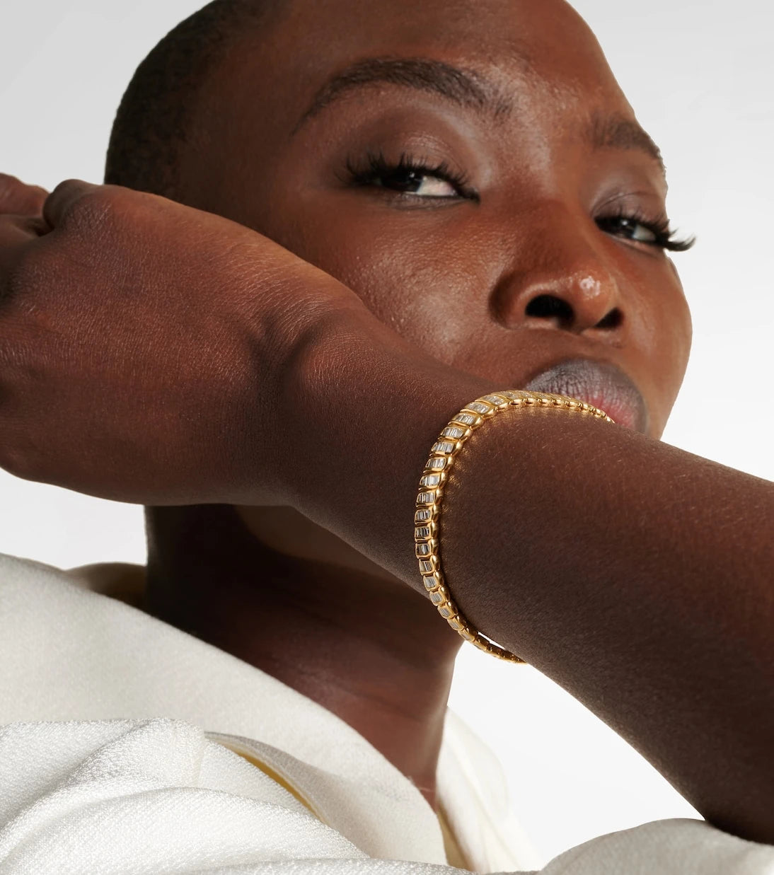 Anita Ko - 18kt gold bracelet with diamonds