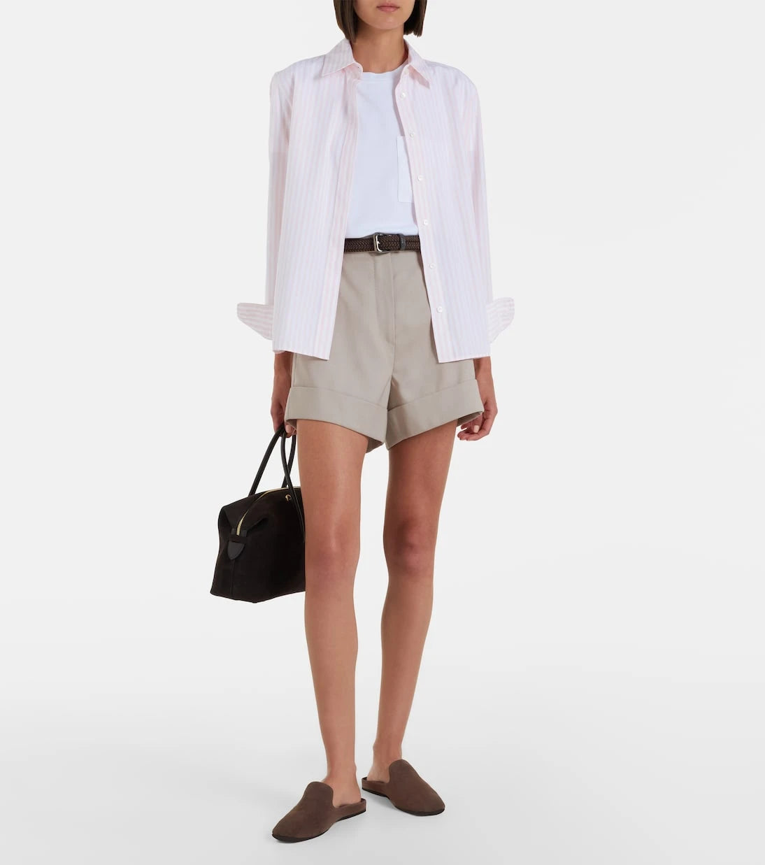 Max Mara - Monogram cotton jersey T-shirt