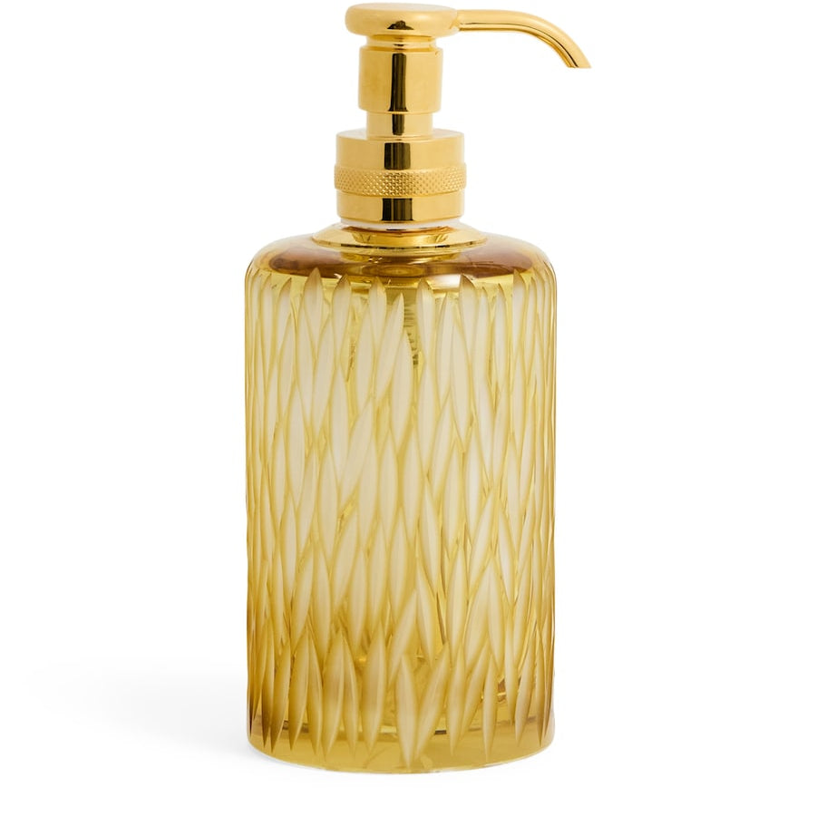 Crystal Amber Soap Dispenser
