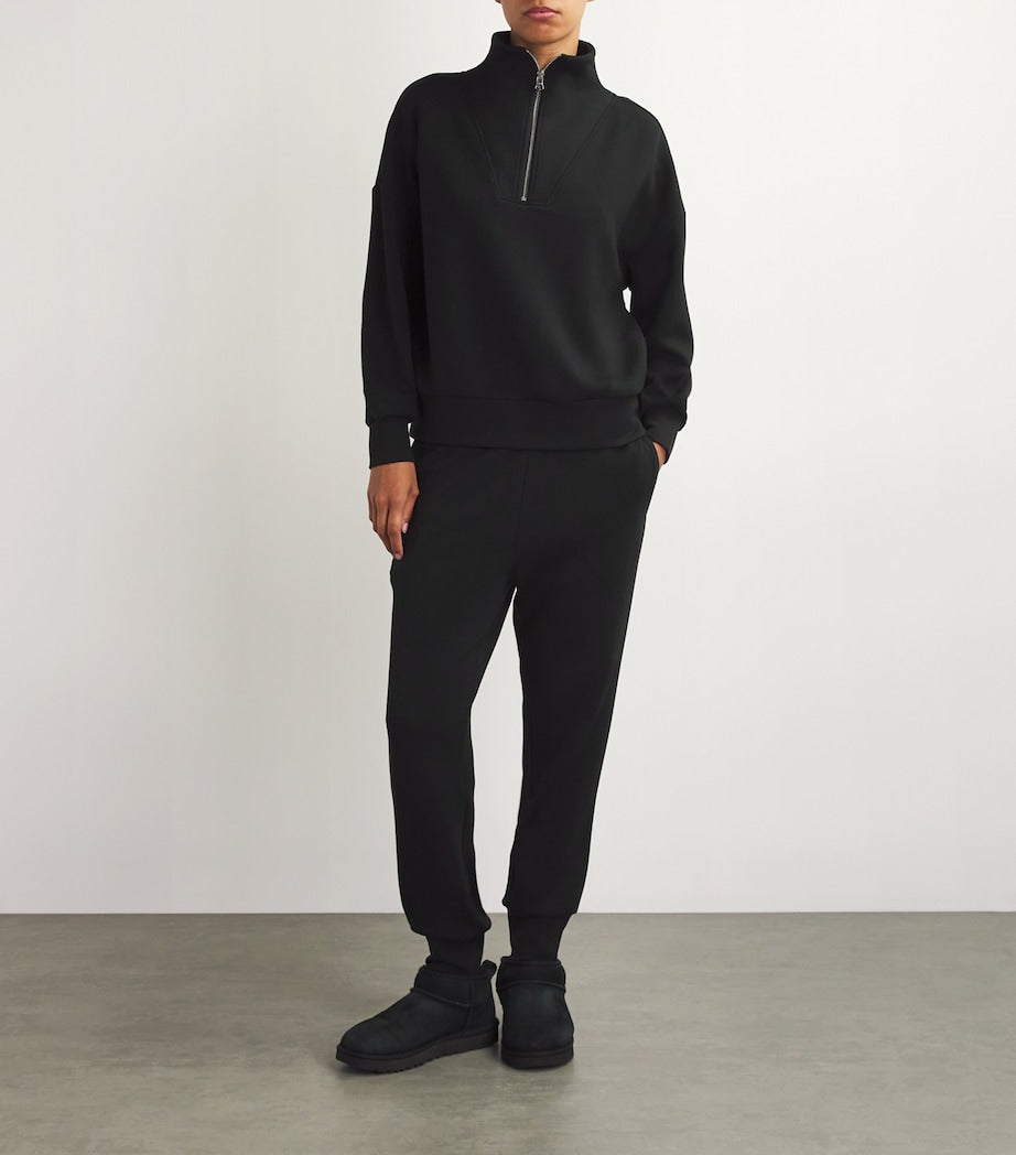Varley Black The Slim Cuff Sweatpants