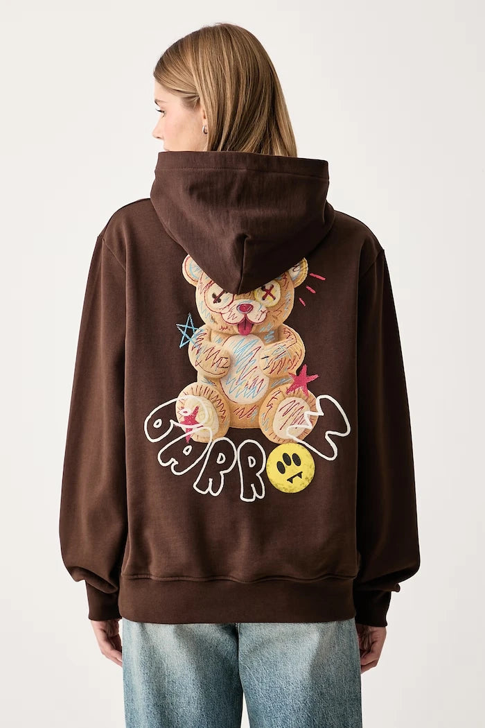 Pamuklu kapüşonlu sweatshirt