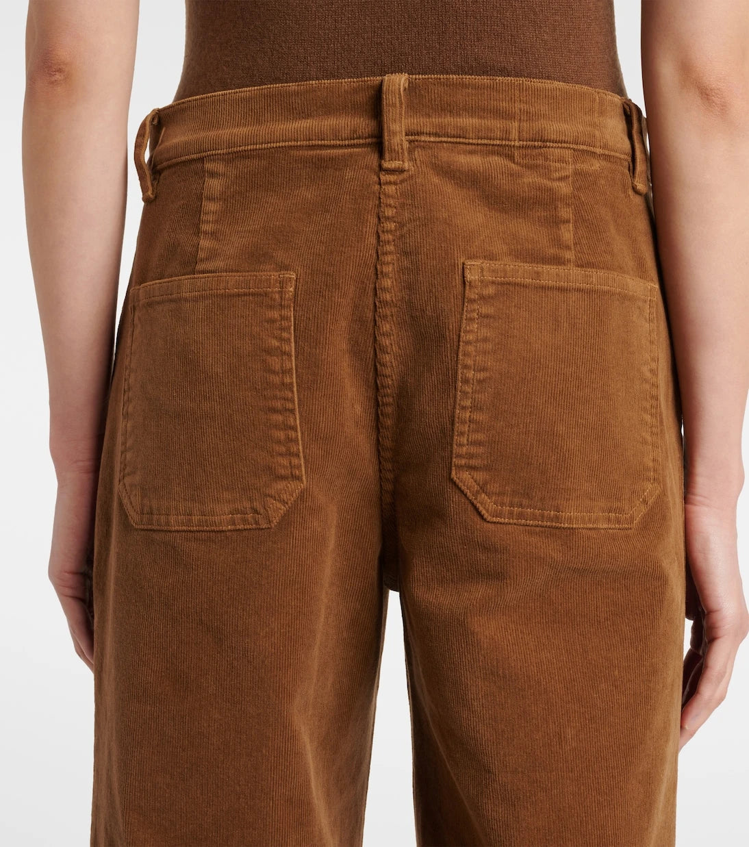 Nili Lotan - Florence high-rise corduroy flared pants