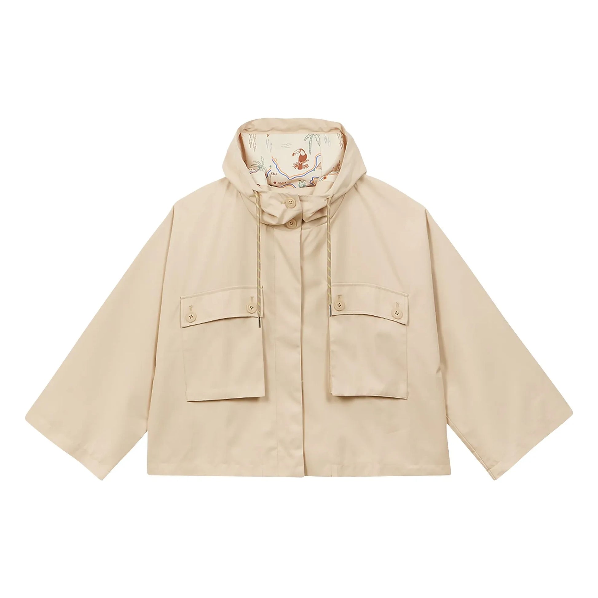 a.p - Hooded parka | Beige