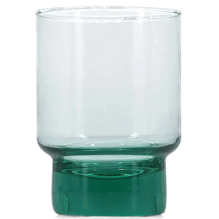 BonBistro renkli cam bardak seti 370 ml