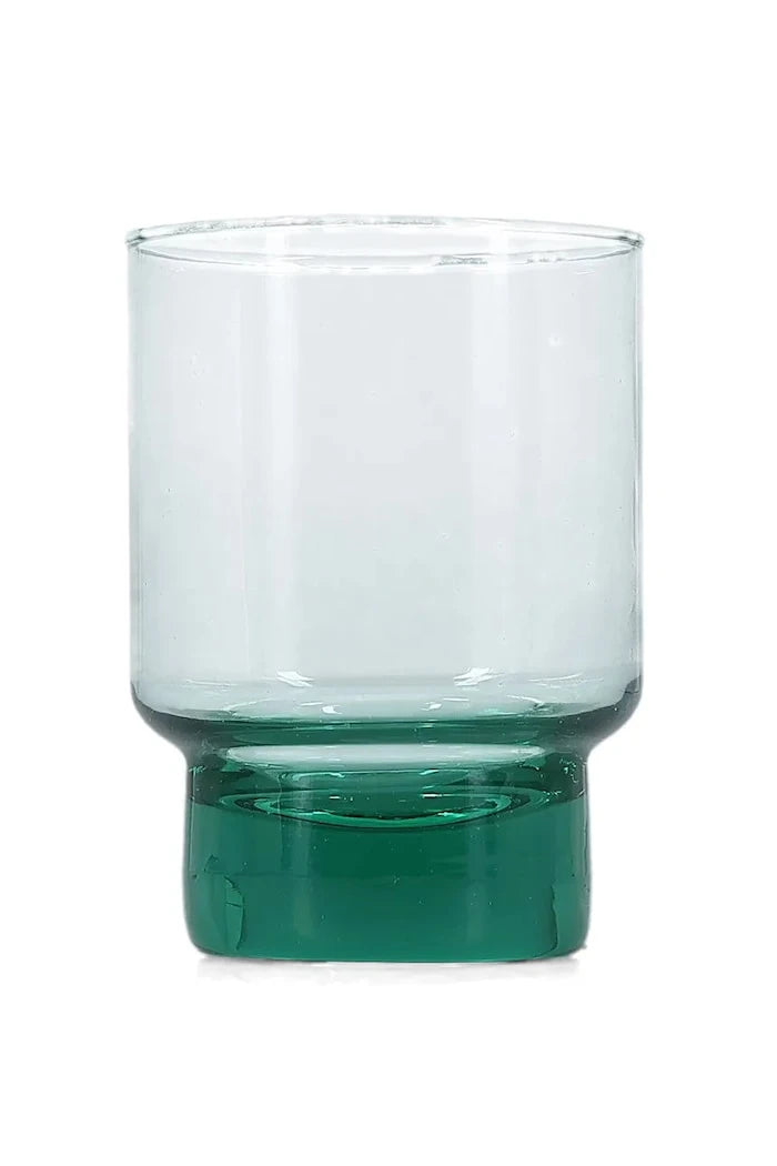 BonBistro renkli cam bardak seti 370 ml